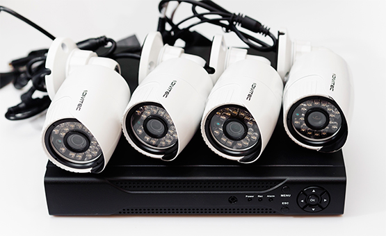 Установка видеонаблюдения на 4 камеры