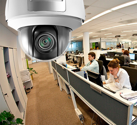 Система видеонаблюдения в офисе