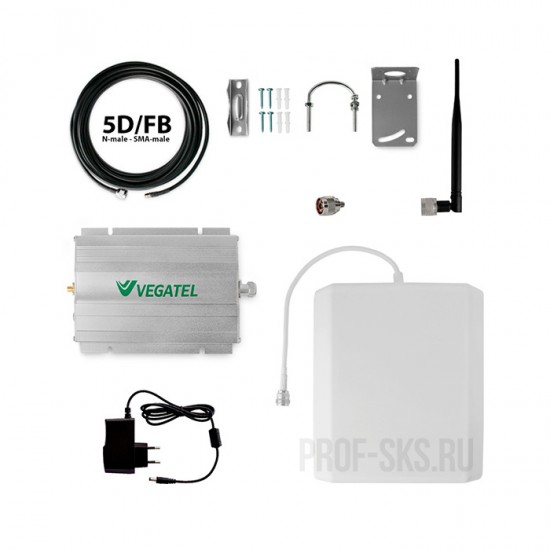 Комплект усиления сигнала Vegatel VT-900E/3G-kit